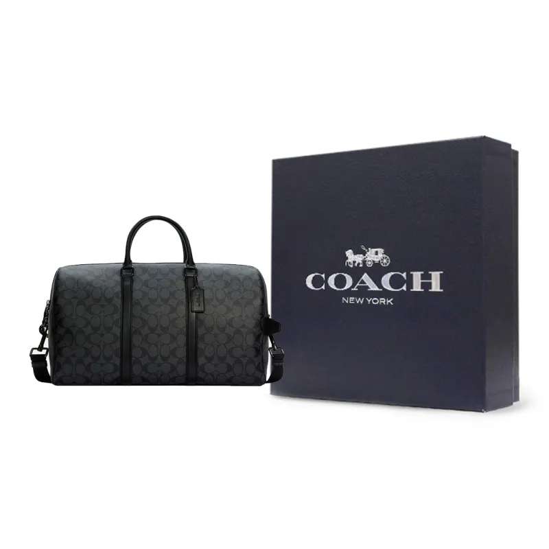 COACH Venturer Coated Canvas With Calfskin Handbag, Shoulder Bag, Crossbody Bag, Travel Bag Unisex-6