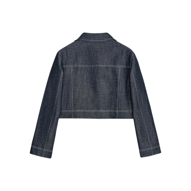 ZARA Jackets Women's Indigo-1