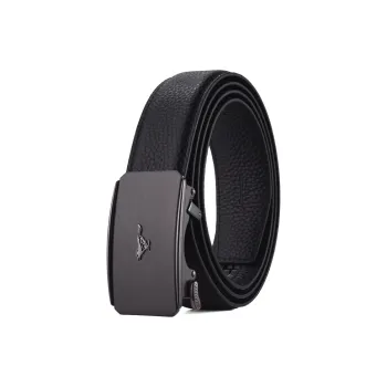 SEPTWOLVES Cow Leather Belts Men's Width 3.5cm