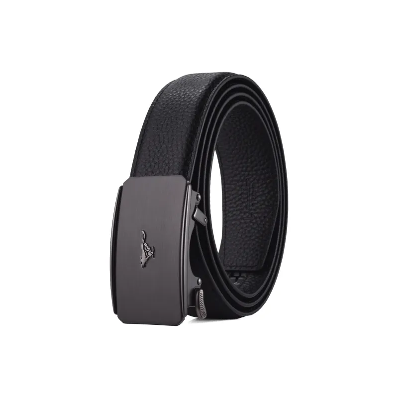SEPTWOLVES Cow Leather Belts Men's Width 3.5cm-0