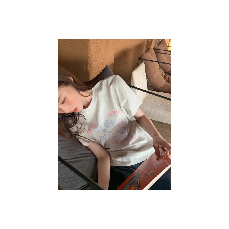 ASURBU Set in Sleeve T Shirt Women's-2