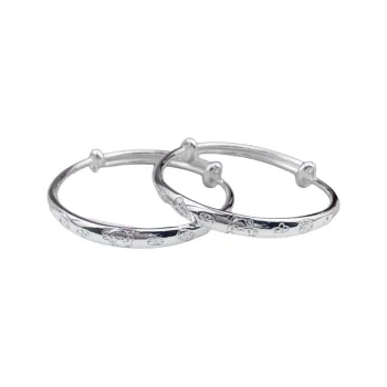Phoenix Temple Jewelry 999 Fine Silver Sterling Silver Bracelets Kids'