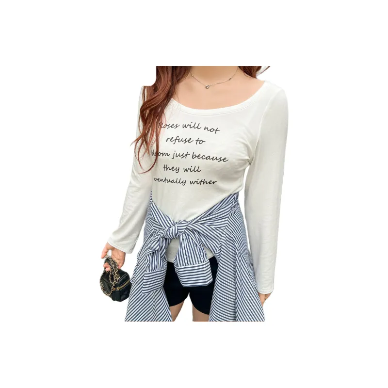 DAMABAIFENBAI Regular T Shirt Women's-4