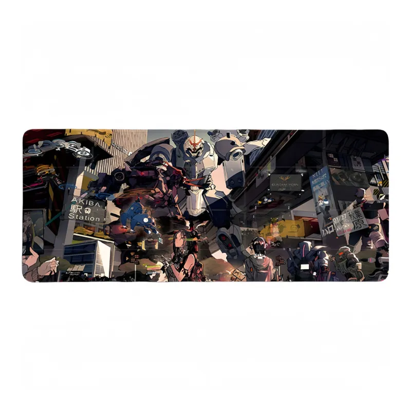DANYIN Gundam Extra Large Computer Keyboard Desktop Cushion Anime Gaming Mouse Pads-36