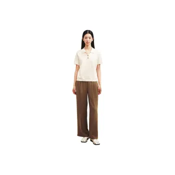 INSUN Polo Shirts Women's Ecru