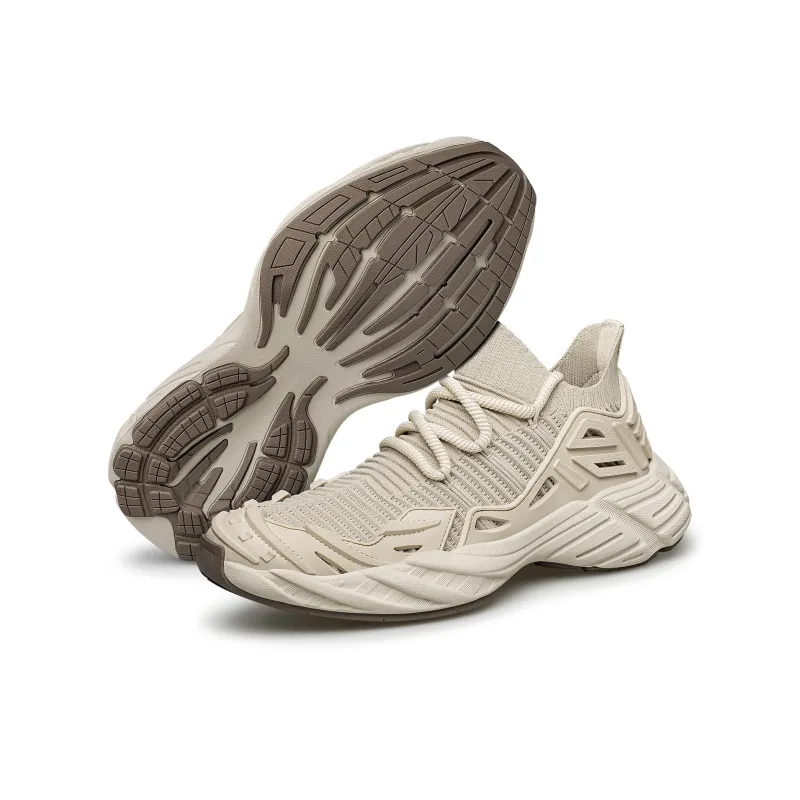 ZRO Men's Casual Shoes Men Mid Top Apricot-11
