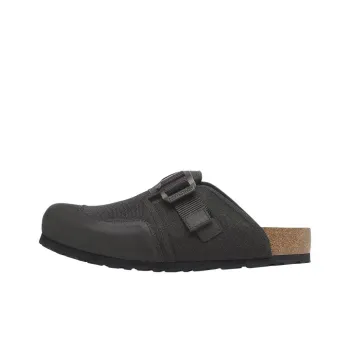 Birkenstock EVA Abrasion Resistant Closed Toe Slippers Men's Black Narrow