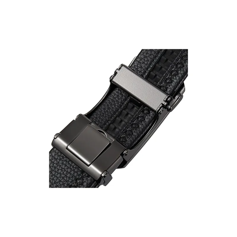 Yalu Top Grain Cow Leather Belts Men's Width 3.5CM-3
