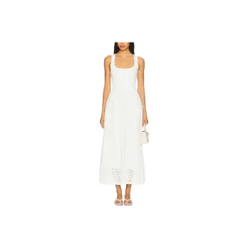 PAIGE Sleeveless Dress Women's White