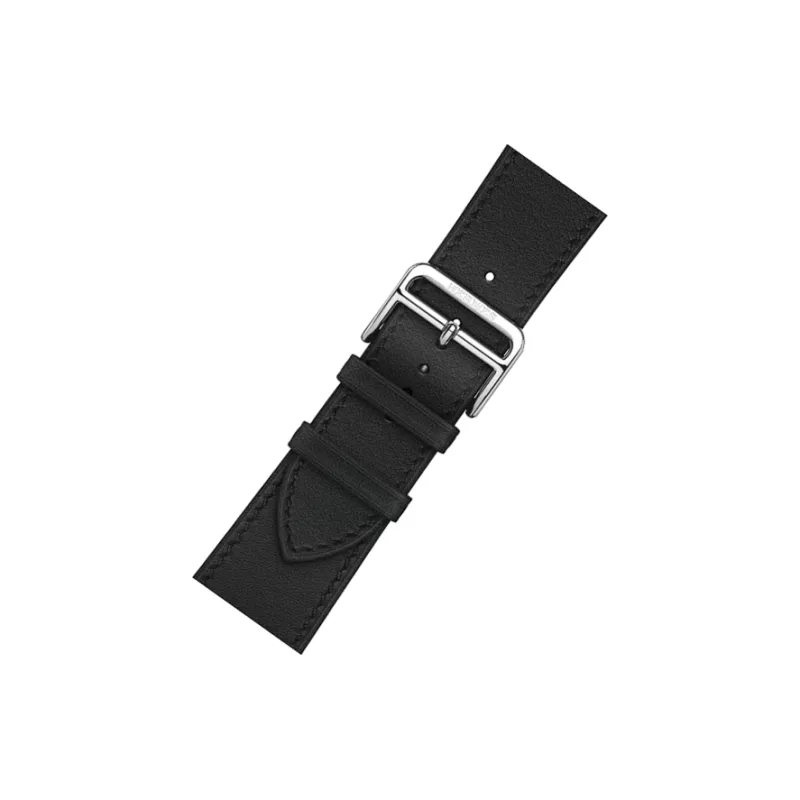 HERMES Apple Compatibility Watch Band 45/44mm Genuine Leather Material-3