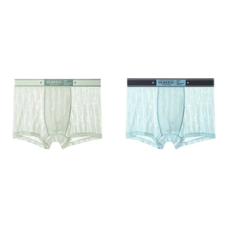 MIIOW Trendy Party Collection Cooling Summer Collection Underpants Men's Combo Set-10