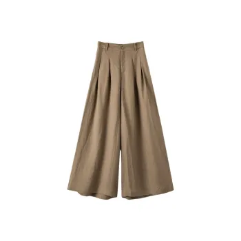 Late White Casual Pants Women's