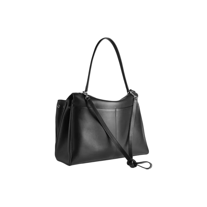 Balenciaga Automobili Lamborghini Collaboration Rodeo Calfskin Shoulder Bag, Crossbody Bag, Handbag Tubas Men's Black-3