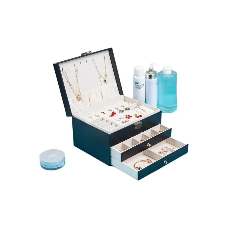 THE THREE SHEEP Premium Jewelry Drawer Jewelry Box-4