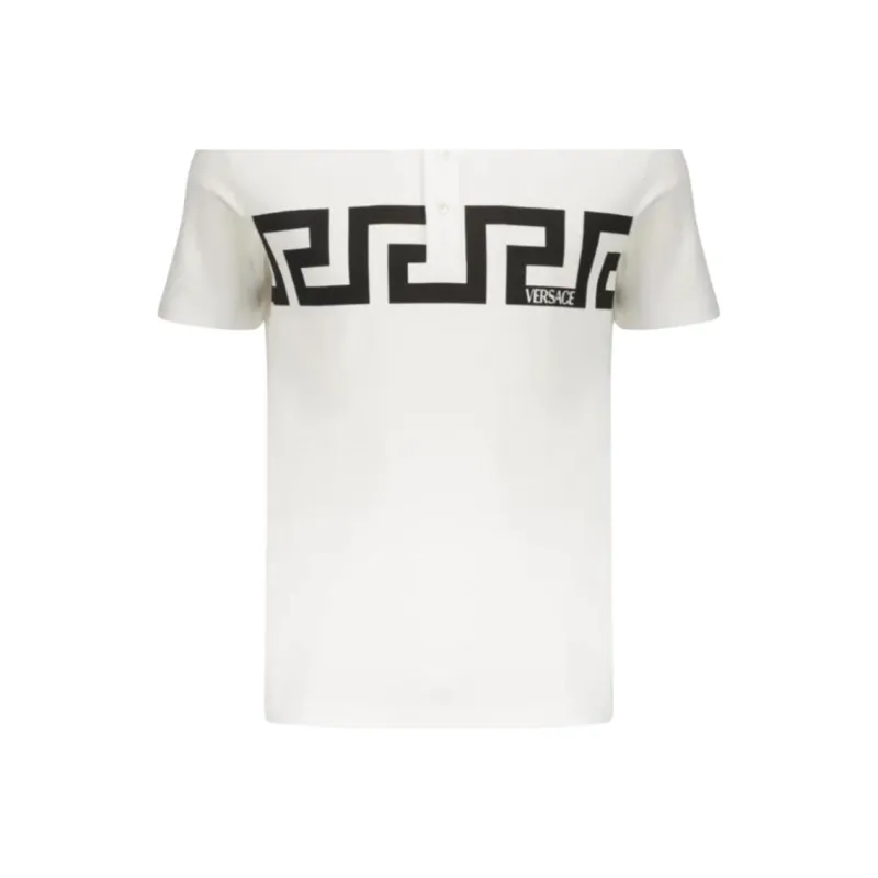 VERSACE Cotton Polo Shirt-3