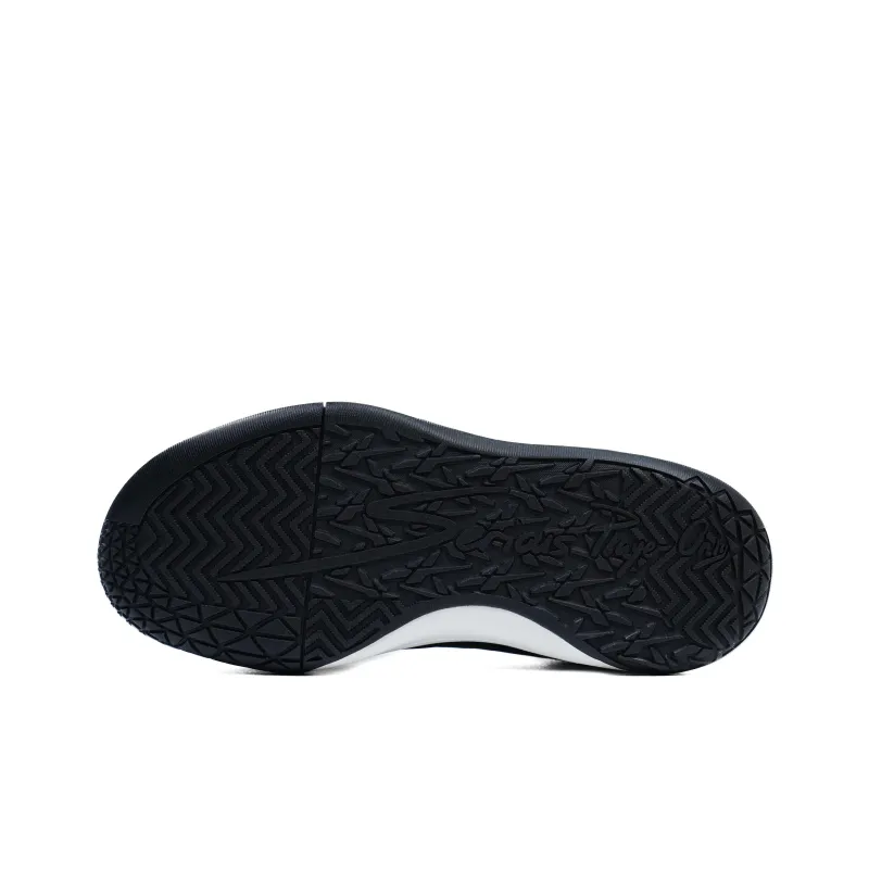 Serious Player Only Low Top Basketball Shoes Men's Black White-4