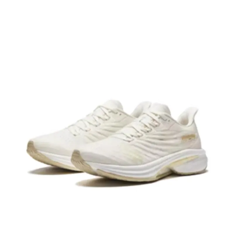 Anta MACH 4.0 Anti Slip Wear Resistant Low Top Training Running Shoes Men's White-1