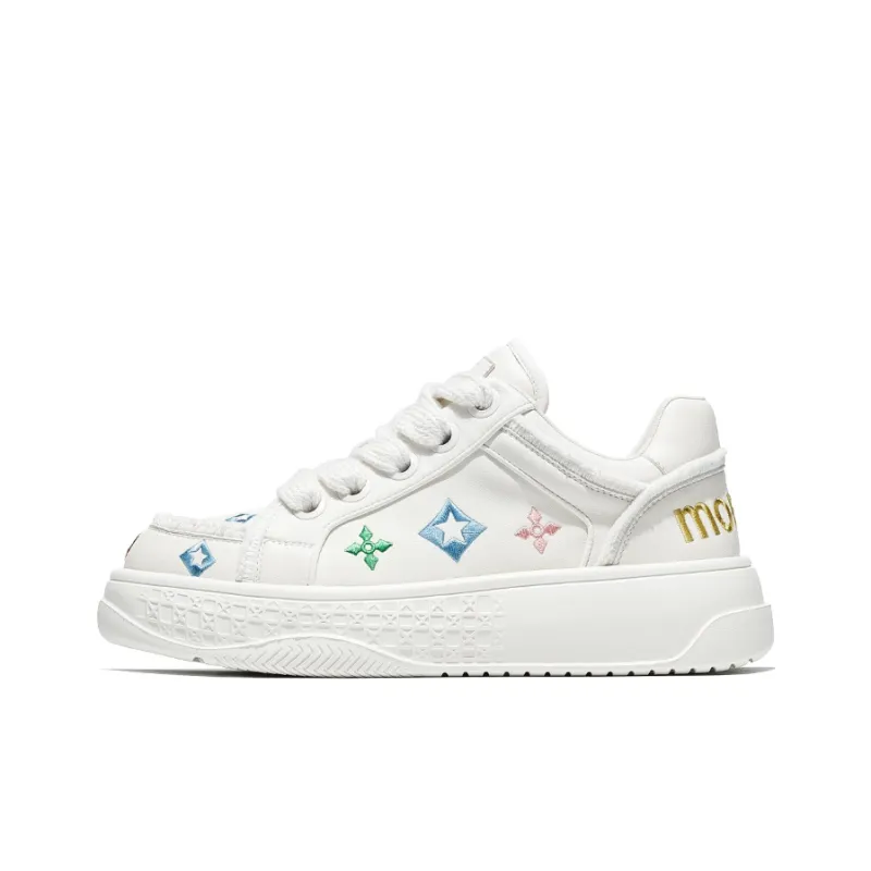 MOERBAI Marshmallow Abrasion Resistant Lightweight Height Increasing Low Top Casual Shoes Men's-0