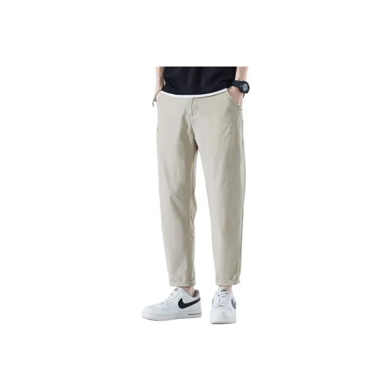 Tonlion Casual Pants Unisex Khaki-0