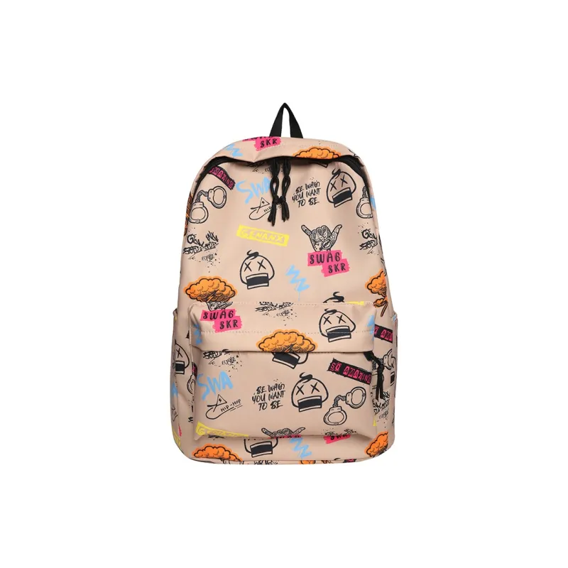 LEXI Nylon Backpack Unisex Multicolor-7
