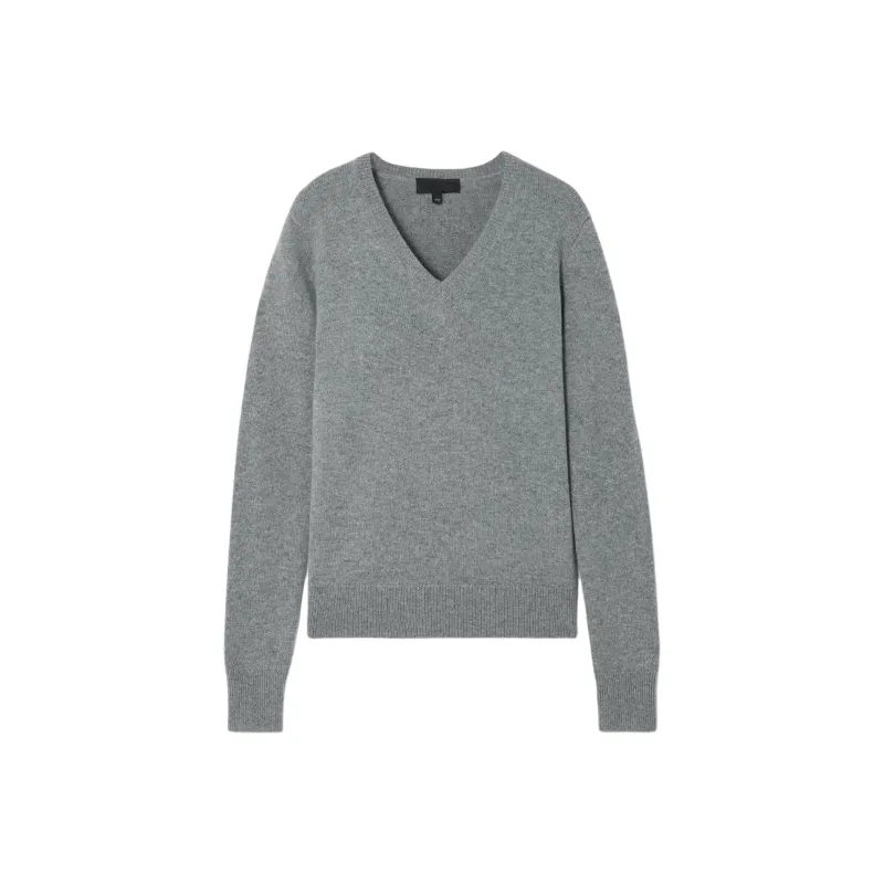 NILI LOTAN SS25 Cashmere Sweater Women's Gray-0