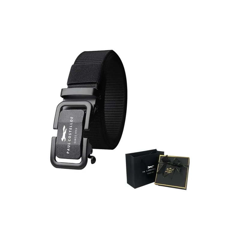 PAUL COSTELLOE Nylon Belt Unisex 3.15CM-1