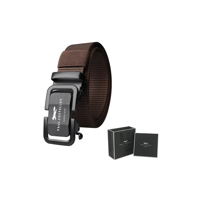 PAUL COSTELLOE Nylon Belt Unisex 3.15CM-11