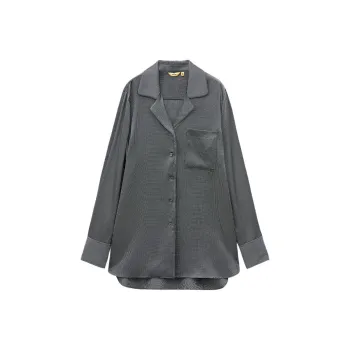 INSUN Shirts Women's Black
