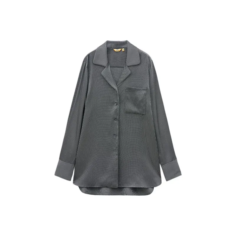 INSUN Shirts Women's Black-0