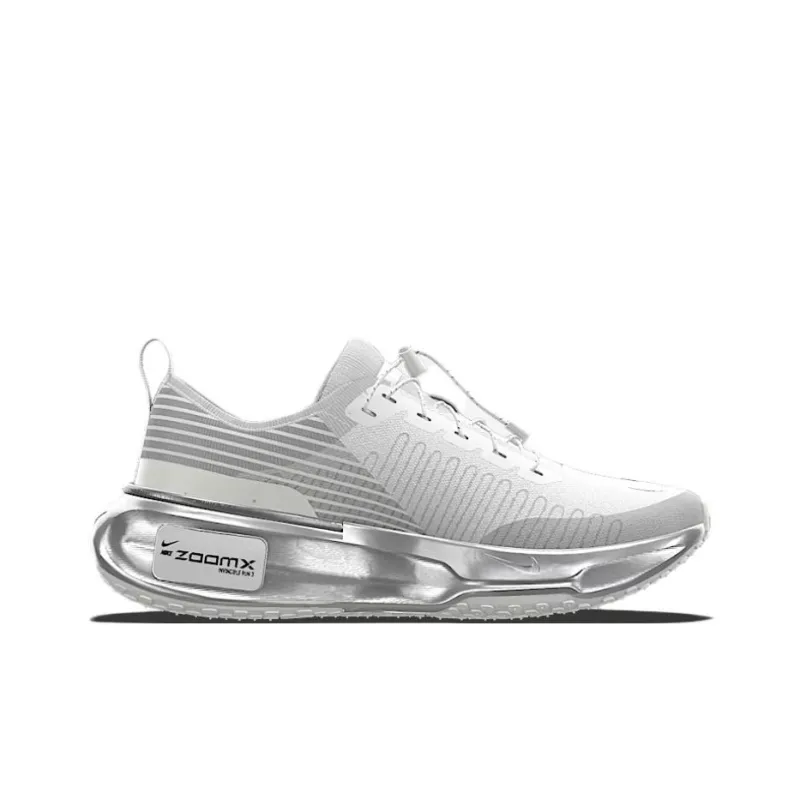 Nike Invincible 3 Anti Slip Wear Resistant Low Top Running Shoes Women's White-1