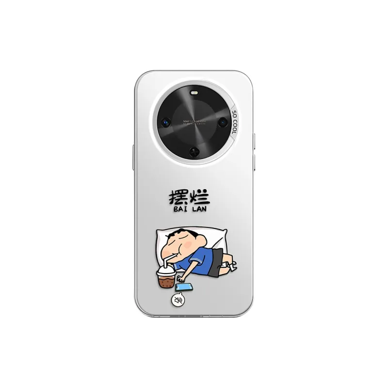 YAOCAI Acrylic Material Shin Chan Slacking Off H1 Phone Cases Compatibility With MVMOM 30/20 Trendy And Cool-10