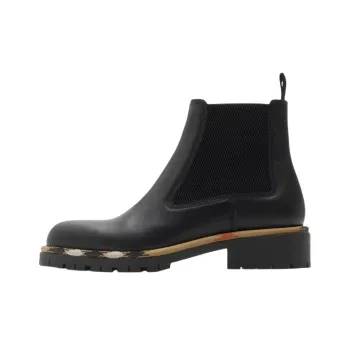 Burberry Short Chelsea Boots 3.5cm Women's Black