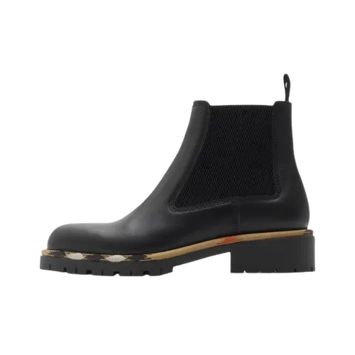 Burberry Short Chelsea Boots 3.5cm Women's Black