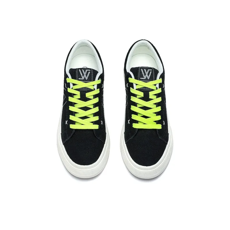 OUGLEMEN Coverage, Slip Resistant, Balance, Lightweight, Breathable Low Top Skateboard Shoes Unisex-3
