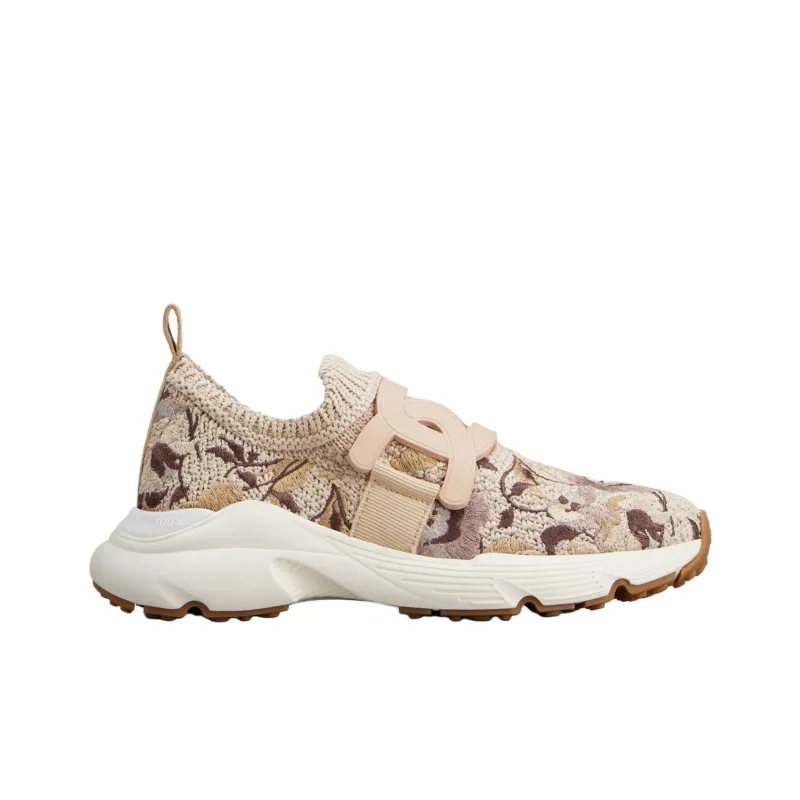TOD'S KATE Low Top Casual Shoes Women's Beige Brown-1