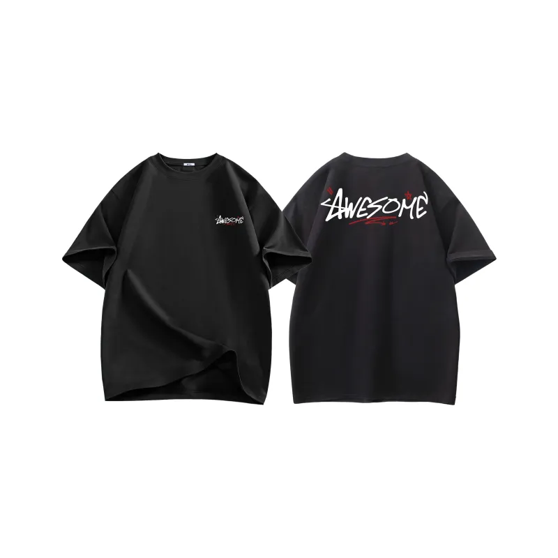 Warrior Huichao Riding The Wind Collection Drop Shoulder Sleeve T Shirt Women's-0