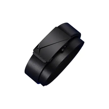 Warrior Split Cow Leather Belts Men's 3.3cm