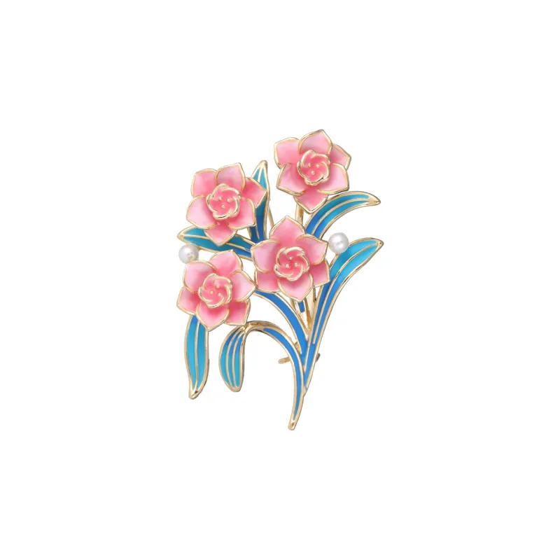 Yamaichi Maru High Quality Eco Friendly Copper Brooches Women's-0