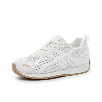 POOQ Abrasion Resistant, Breathable, Lightweight Low Top Casual Shoes Women's