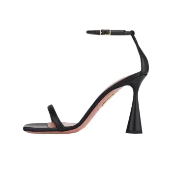 AQUAZZURA Hot One Strap Sandals 9.5cm Women's Black