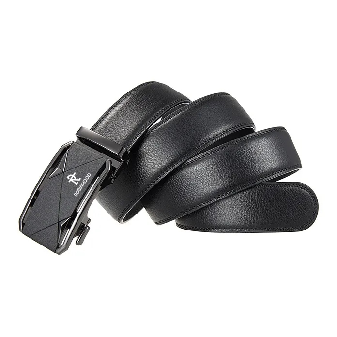 ROBINHOOD Cow Split Leather Belts Men's 3.5CM-2