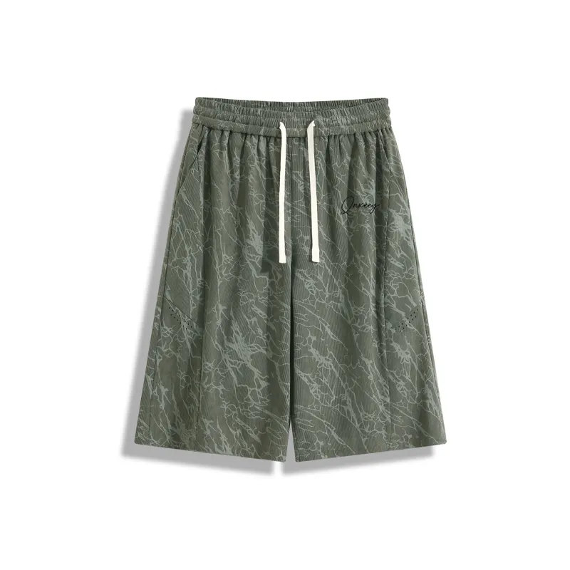 Qnxeey Casual Shorts Unisex-12