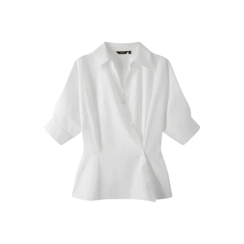 INSUN Shirts Women's White-0