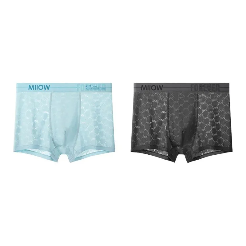MIIOW Trendy Party Collection Cooling Summer Collection Underpants Men's Combo Set-13