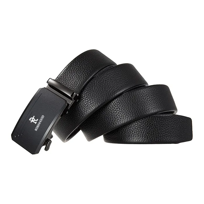 ROBINHOOD Cow Leather Belts Men's Width 3.5CM-2