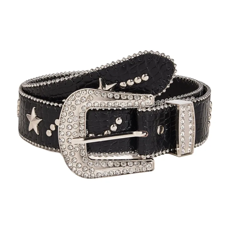 JEANSWEST Pu Leather Belts Women's 3.8CM-3