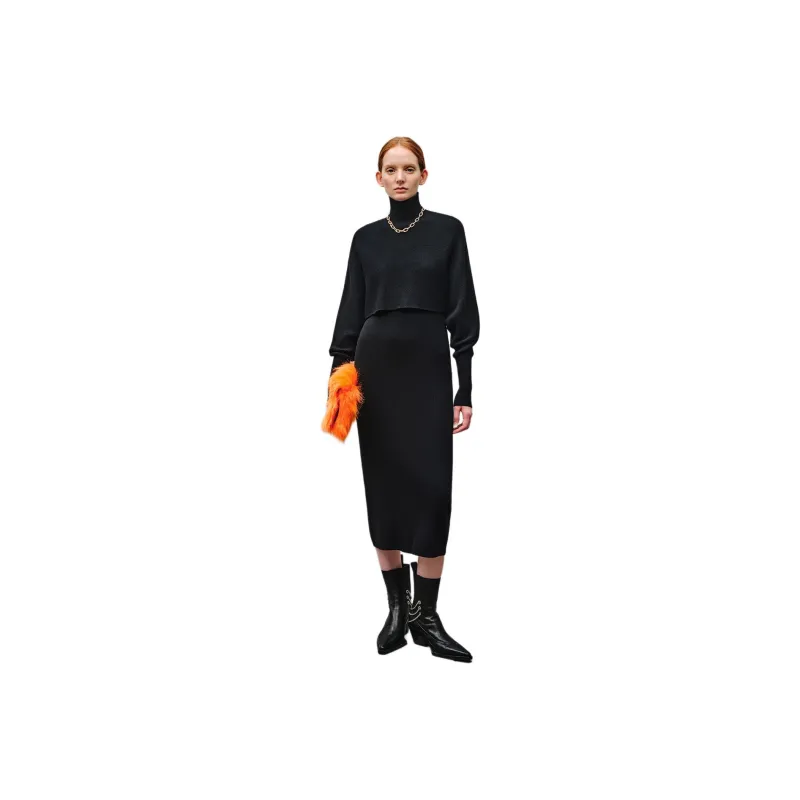 INSUN Long Sleeved Dress Women's-1