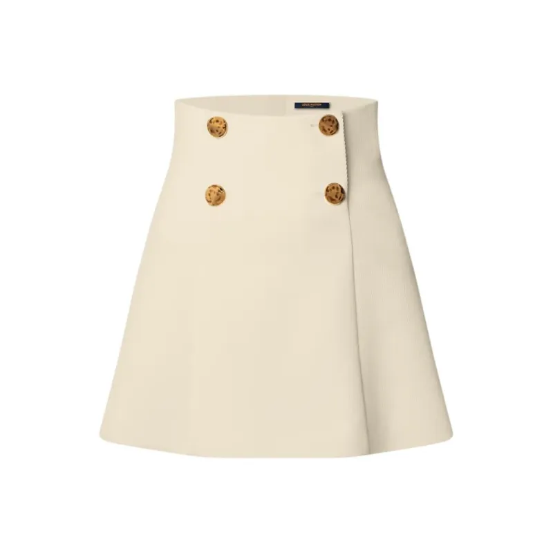 LOUIS VUITTON SS25 Casual Short Skirts Women's Light Beige-0
