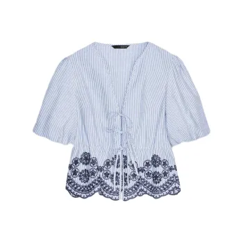 ZARA Shirts Women's Blue/Indigo