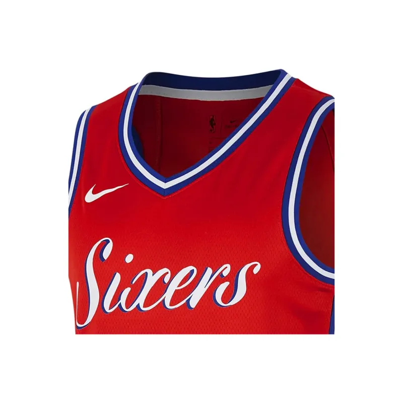 Nike X NBA Basketball Jersey Men's Red-2